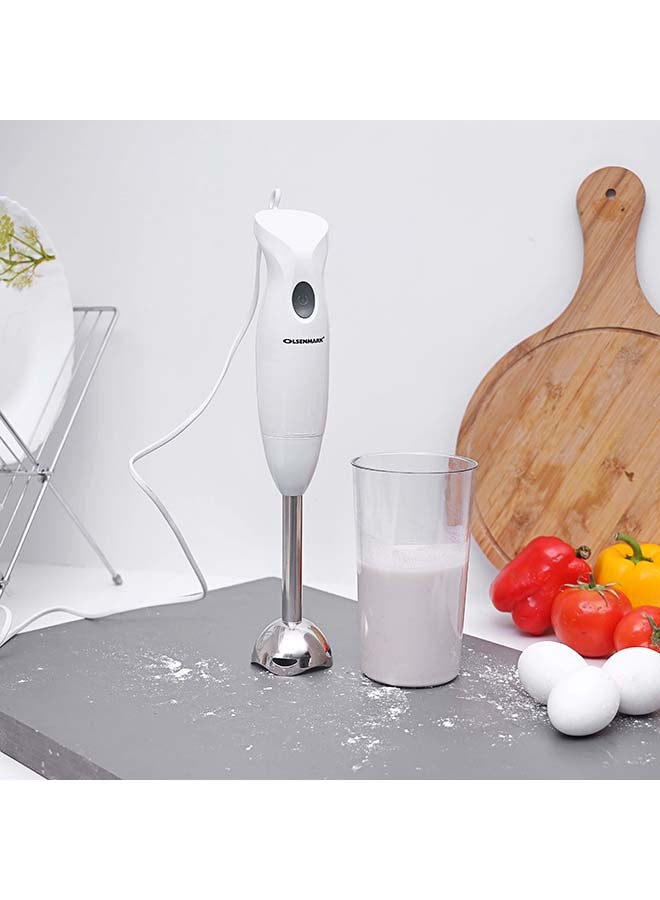 Hand Blender OMHB2285 White/Silver