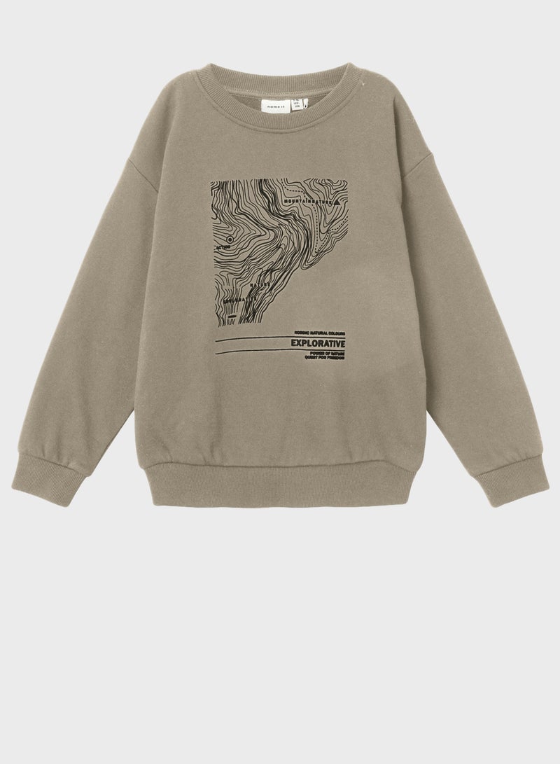 Kids Graphic Sweatshirt