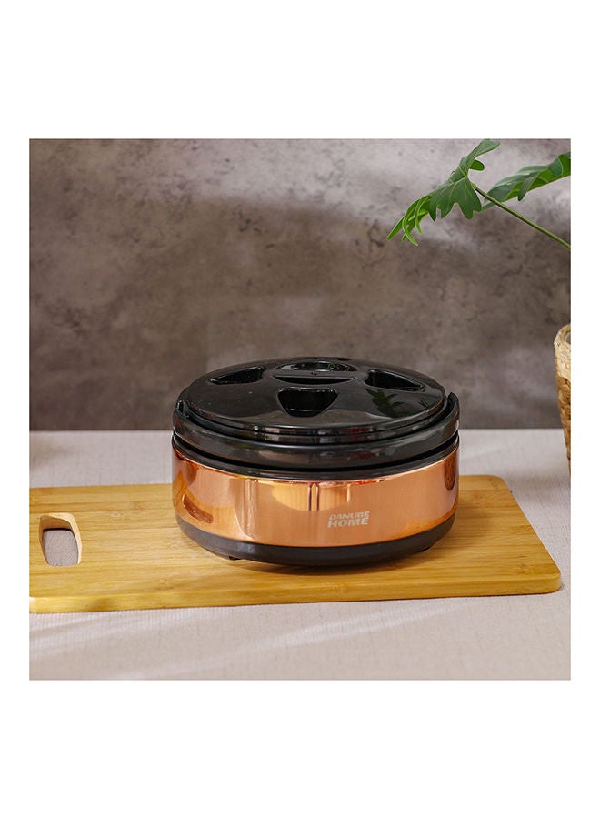 Celina Casserole 1500 ml Stainless Steel 201 And Polypropylene Modern Houseware Hot Pot Copper