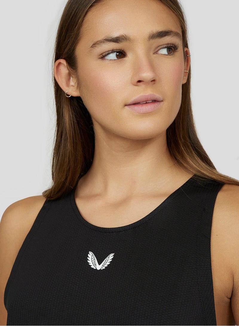 Women'S Black Carbon Training Tank Top