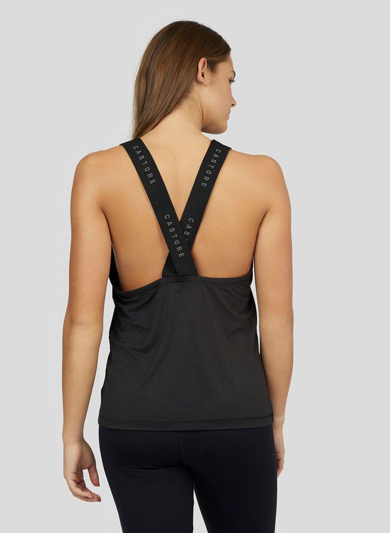 Women'S Black Carbon Training Tank Top