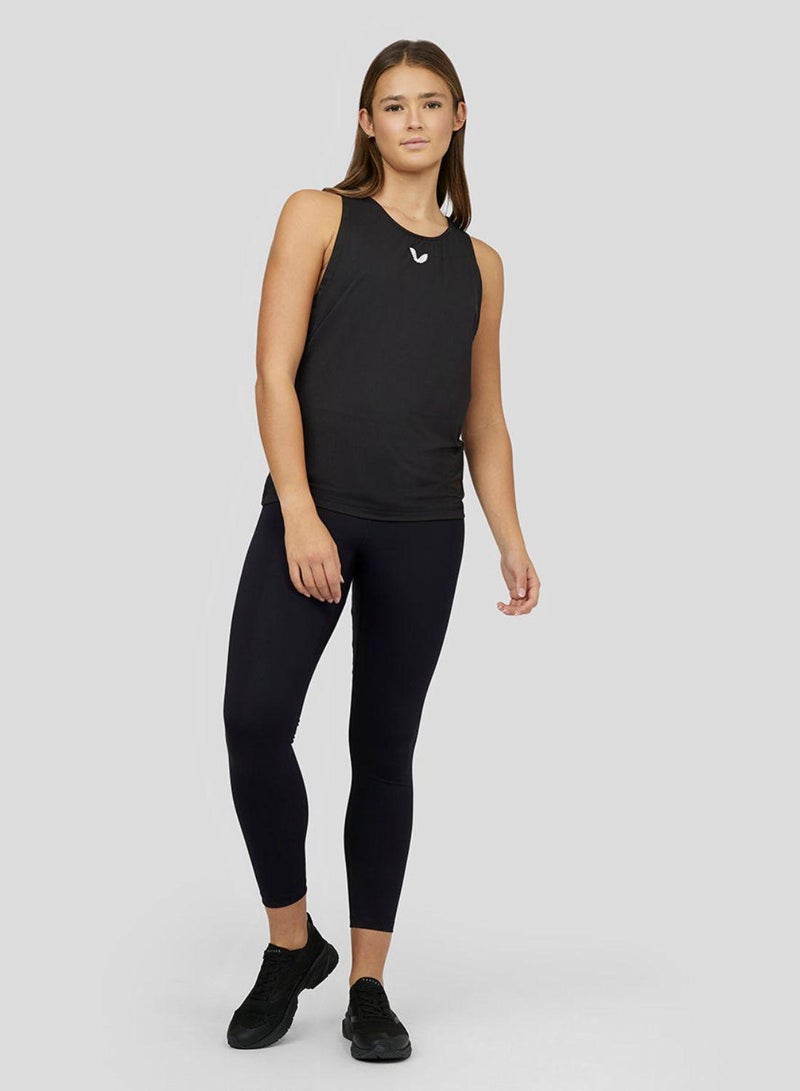 Women'S Black Carbon Training Tank Top