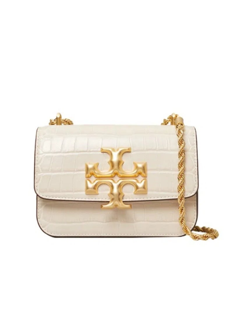 Tory Burch Eleanor Magnetic closure Cowhide leather Chain bag Shoulder bag Crossbody bag