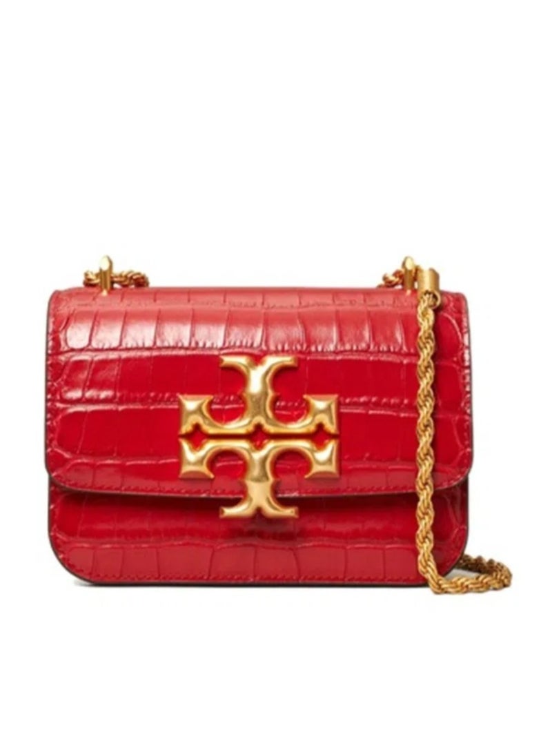 Tory Burch Eleanor Magnetic closure Cowhide leather Chain bag Shoulder bag Crossbody bag