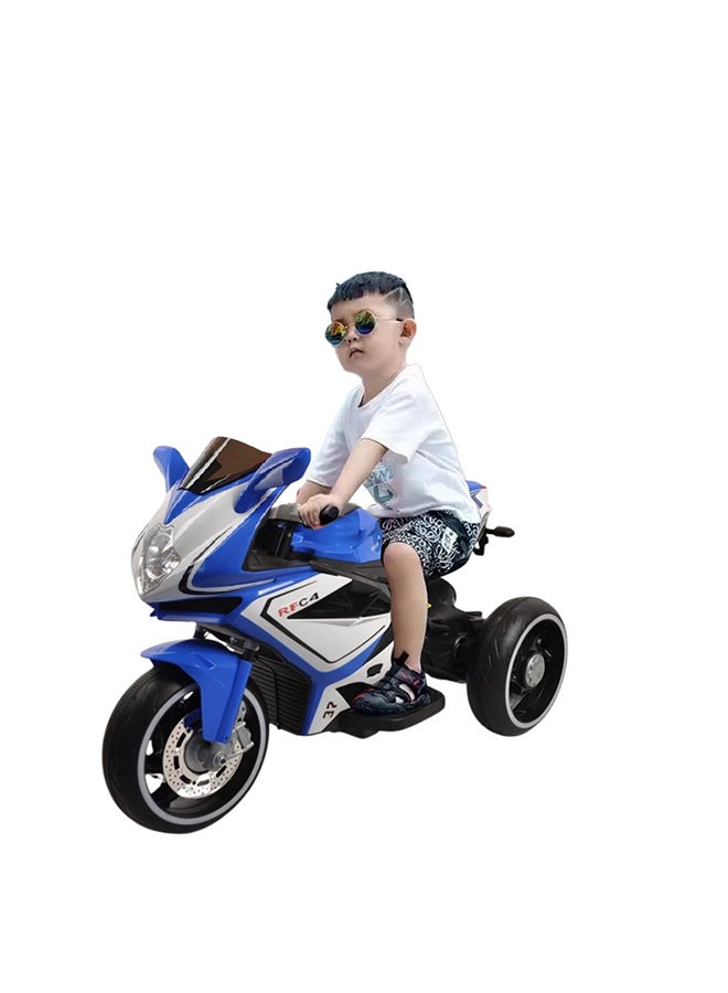 Ride On  D3 Excel 3 Wheel Ride-on Electric Bike With Eva Wheels  And  Hand Acceleration