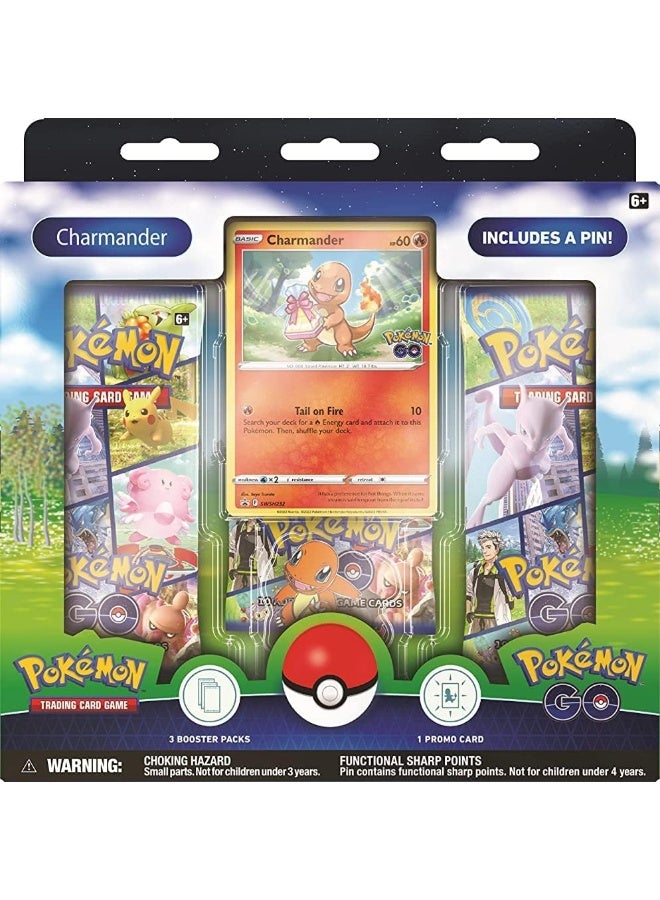 Pokemon TCG: Pokemon GO Pin Collection, Charmander