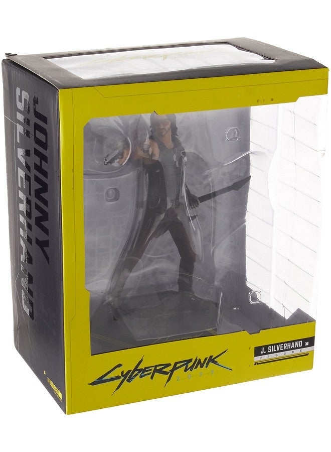 Deluxe Cyberpunk 2077 Johnny Silverhand Figure, Multicolor, 9.5 Inches