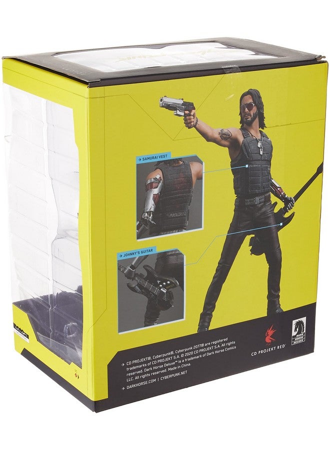 Deluxe Cyberpunk 2077 Johnny Silverhand Figure, Multicolor, 9.5 Inches