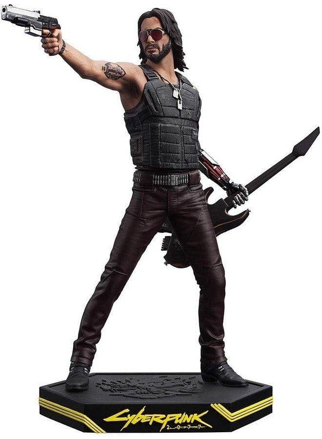 Deluxe Cyberpunk 2077 Johnny Silverhand Figure, Multicolor, 9.5 Inches