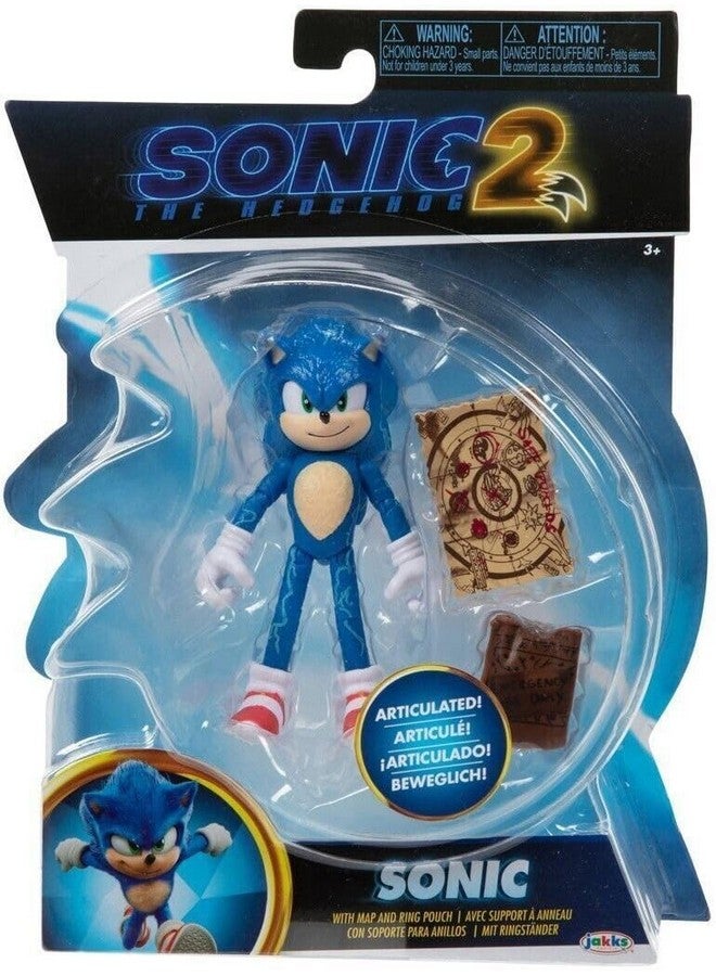 2 The Movie 4'' Articulated Action Figure Collection (Sonic - Series 2)