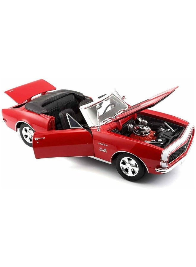 Maisto 1:18 Scale 1967 Chevy Camaro SS 396 Convertible Diecast Vehicle (Colors May Vary)