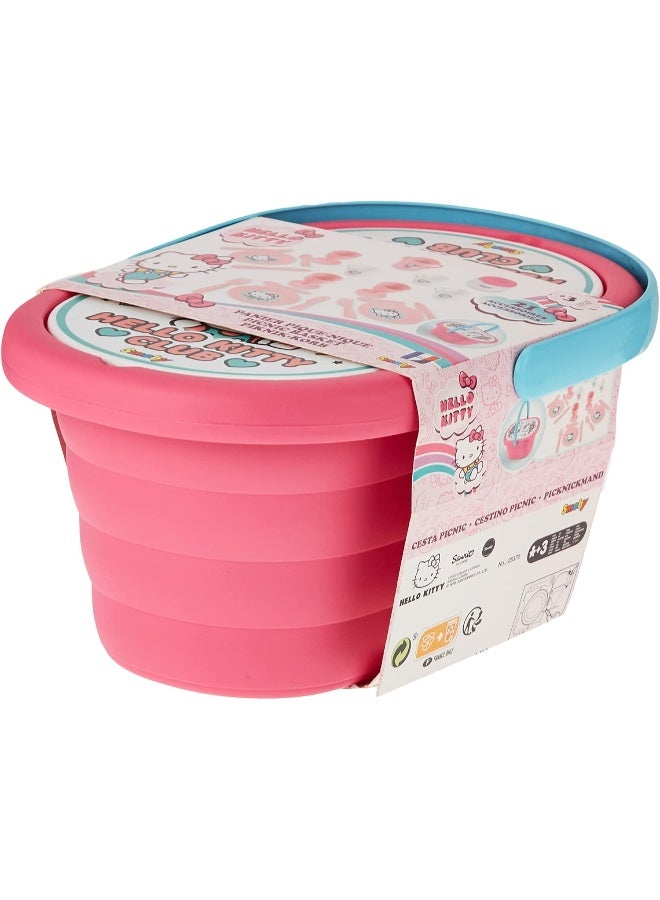 Smoby – Hello Kitty Picnic Basket and 20 Accessories