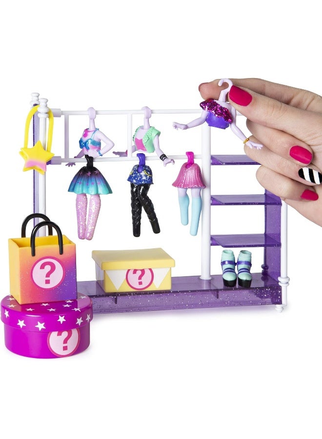 Off the Hook Style Studio, Fashion Fun Playset with 4-inch Small Doll and Fashions and Accessories