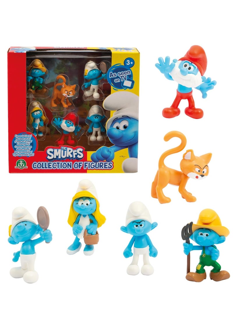 Smurfs Figures Collection - 1 Pack, Assorted / Styles May Vary