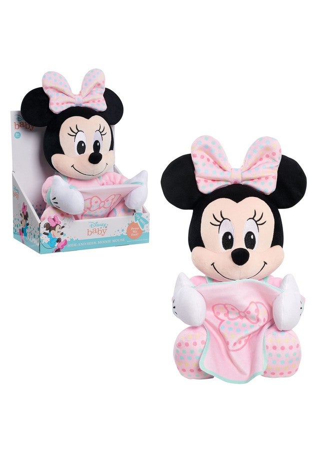 11-Inch Hide-And-Seek Minnie Mouse Interactive Plush, Music, Phrases, And Motion, Kids Toys For Ages 09 Month By Just Play