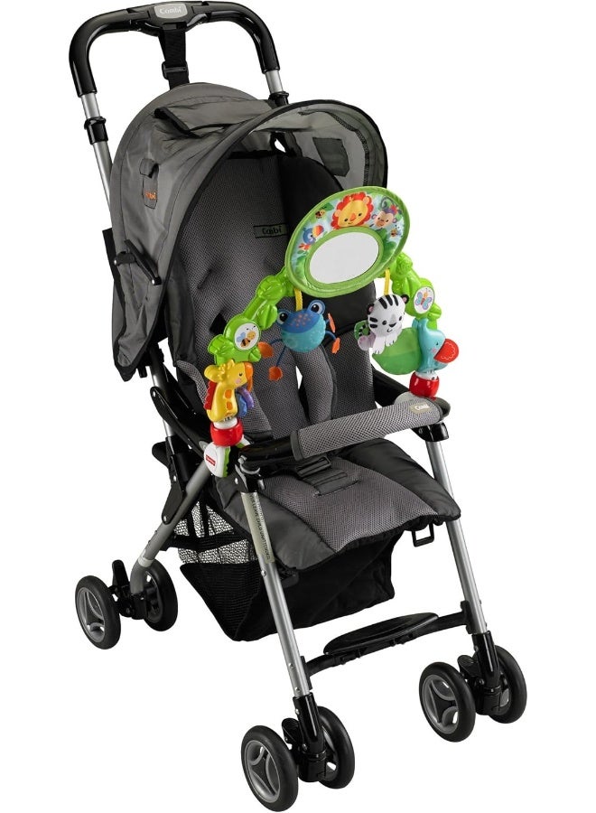 Fisher-Price BHW57 Pram Play Arch with Mirror and Various Animals