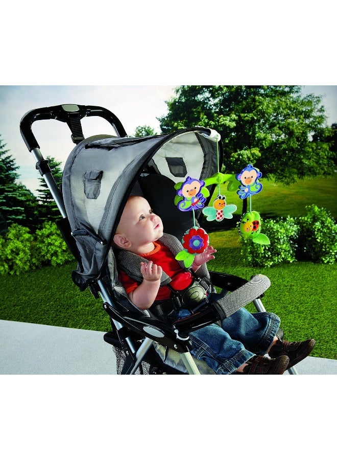 Fisher-Price BHW57 Pram Play Arch with Mirror and Various Animals