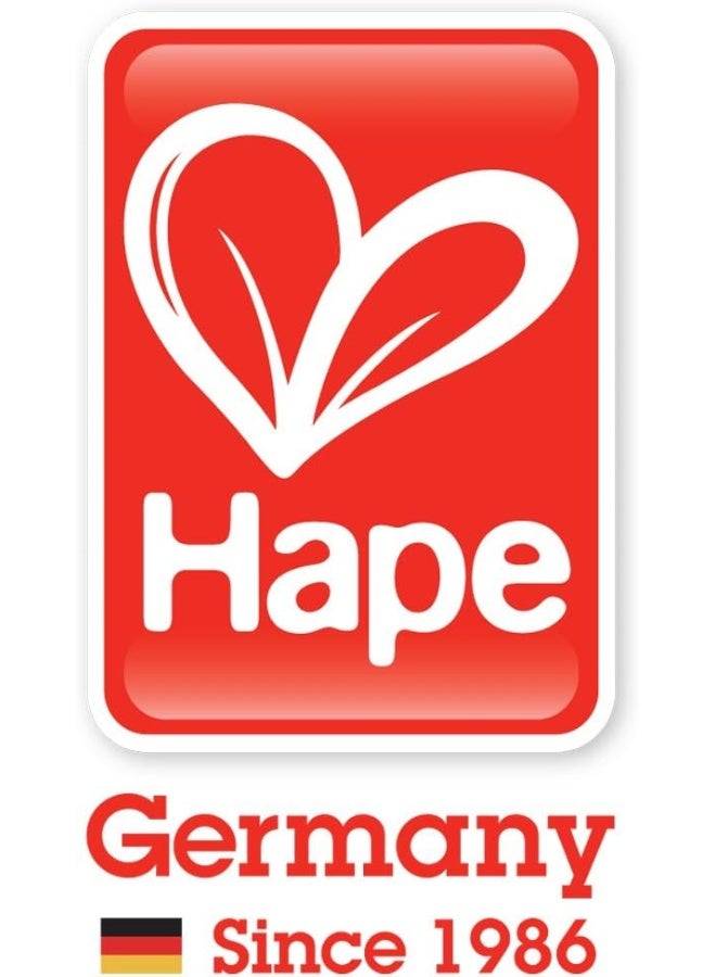 Hape Double Rainbow Stacker | Wooden Stacking & Sorting Block Building Toy For Kids