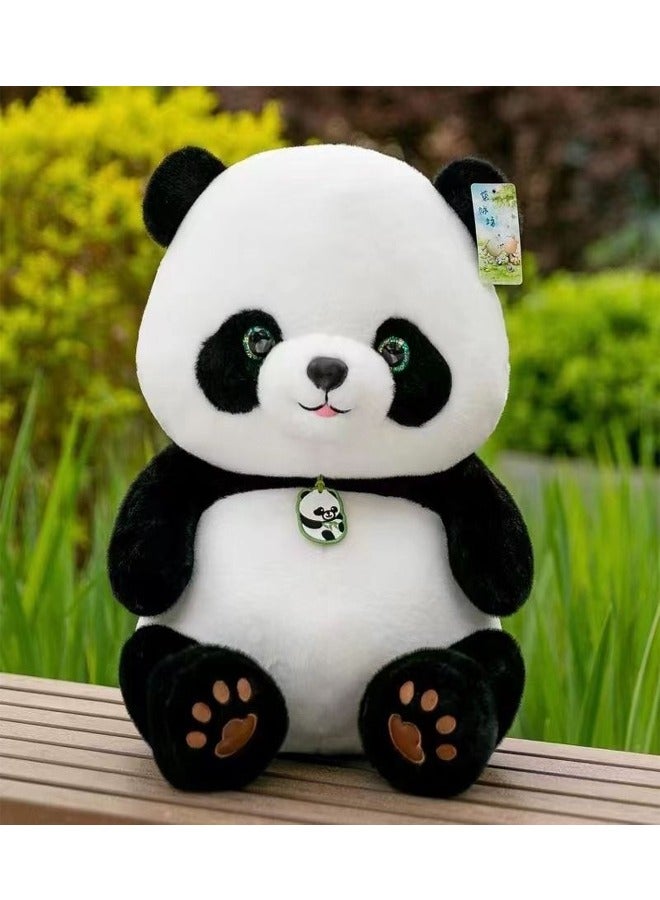 Adorable Plush Panda Stuffed Toy with Necklace