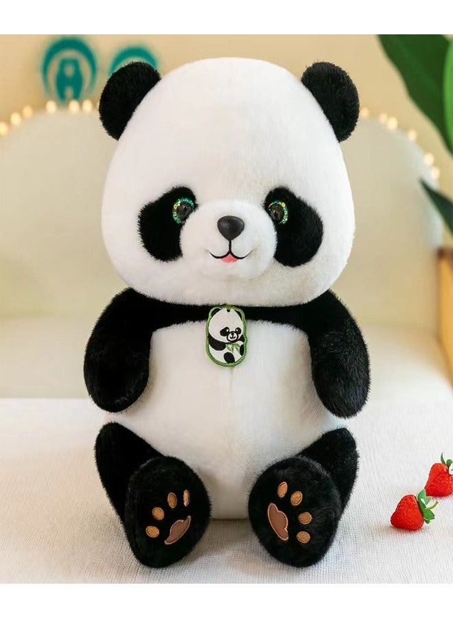 Adorable Plush Panda Stuffed Toy with Necklace