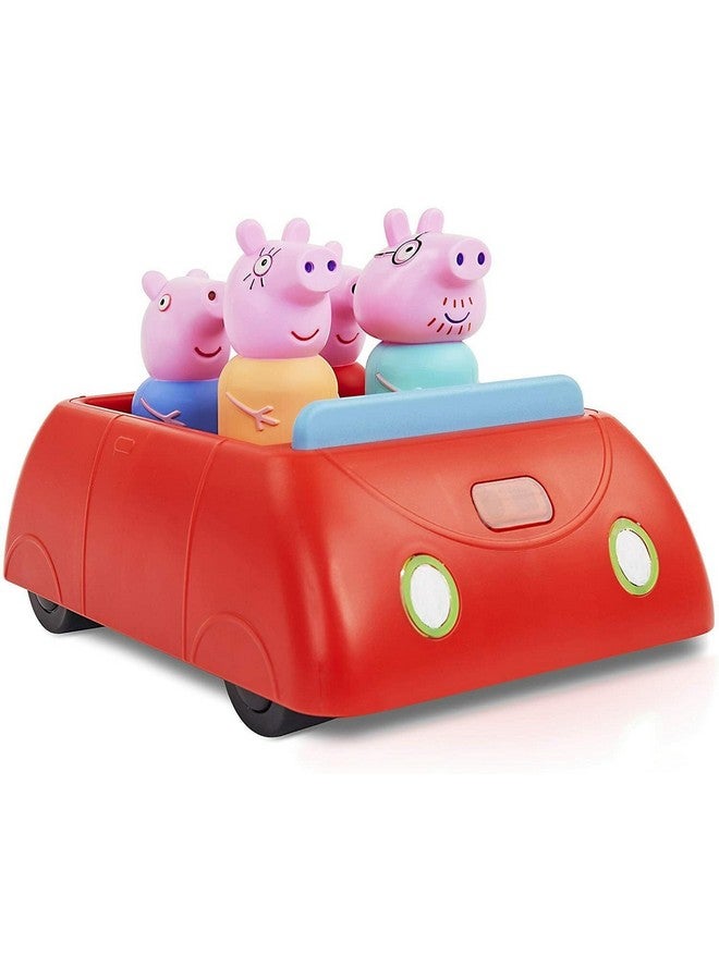 Peppa Pig'S Clever Car Interactive Pre-School Toy With Lights And Sounds - Self Driving - Plays Peppa Music And Talks - Motorized Vehicle With Collision Avoidance Sensors- Red