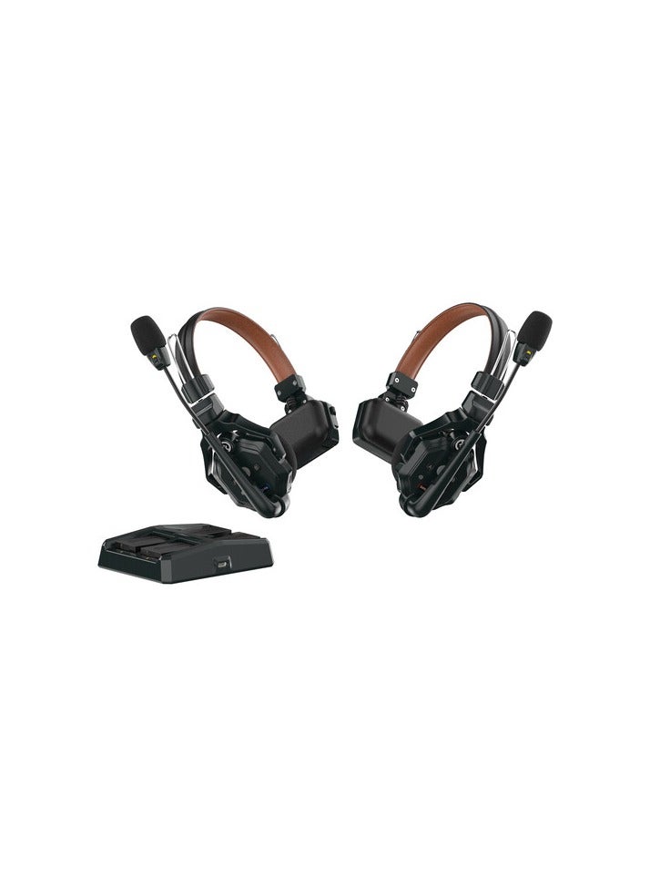 Solidcom C1 Pro-2S Full-Duplex ENC Wireless Intercom System with 2 Headsets (1.9 GHz)