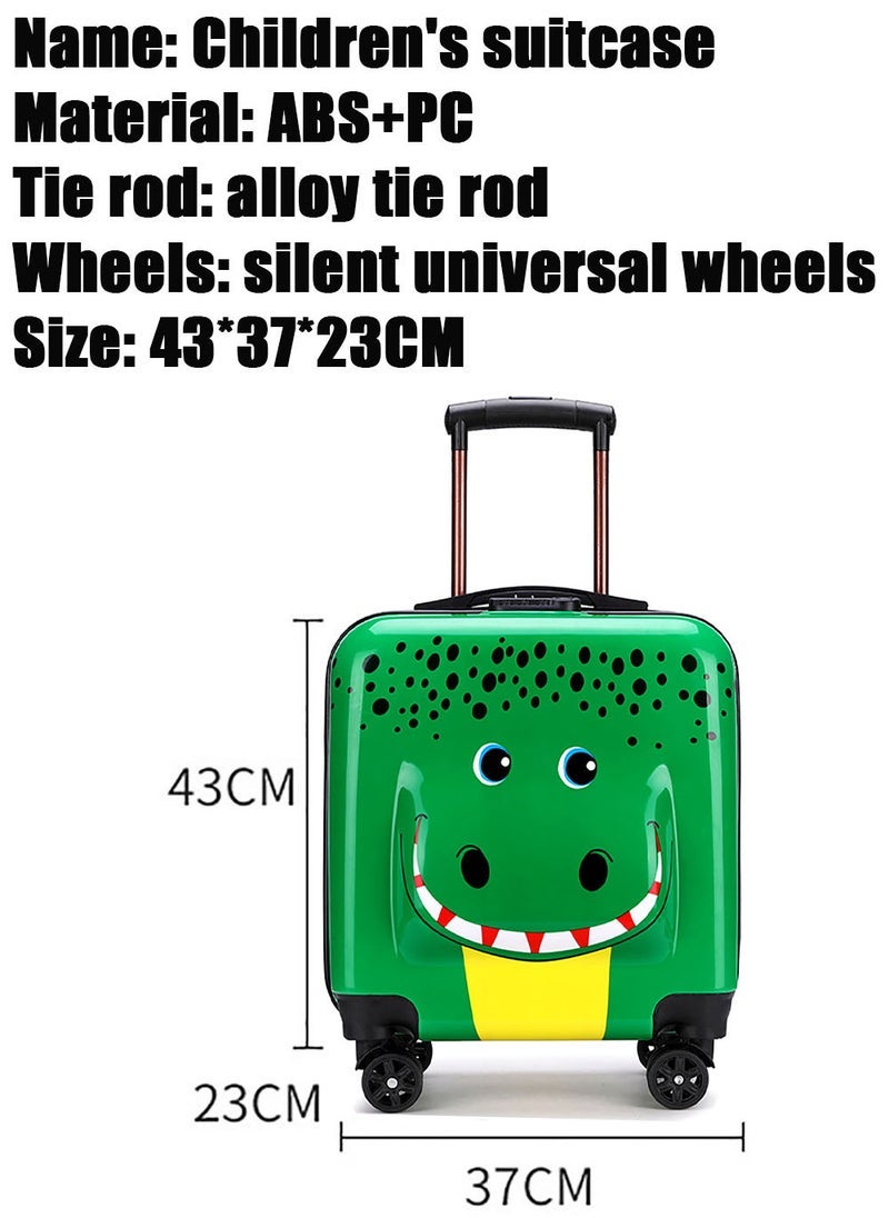 Kids Roller Duffle Bag Travel Quiet Spinner Wheel Luggage 18 Inch Travel and School Roller Case