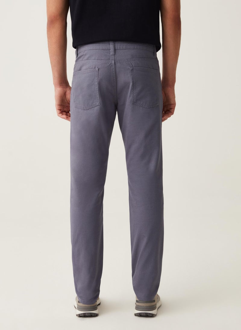 Regular-fit trousers with five pockets