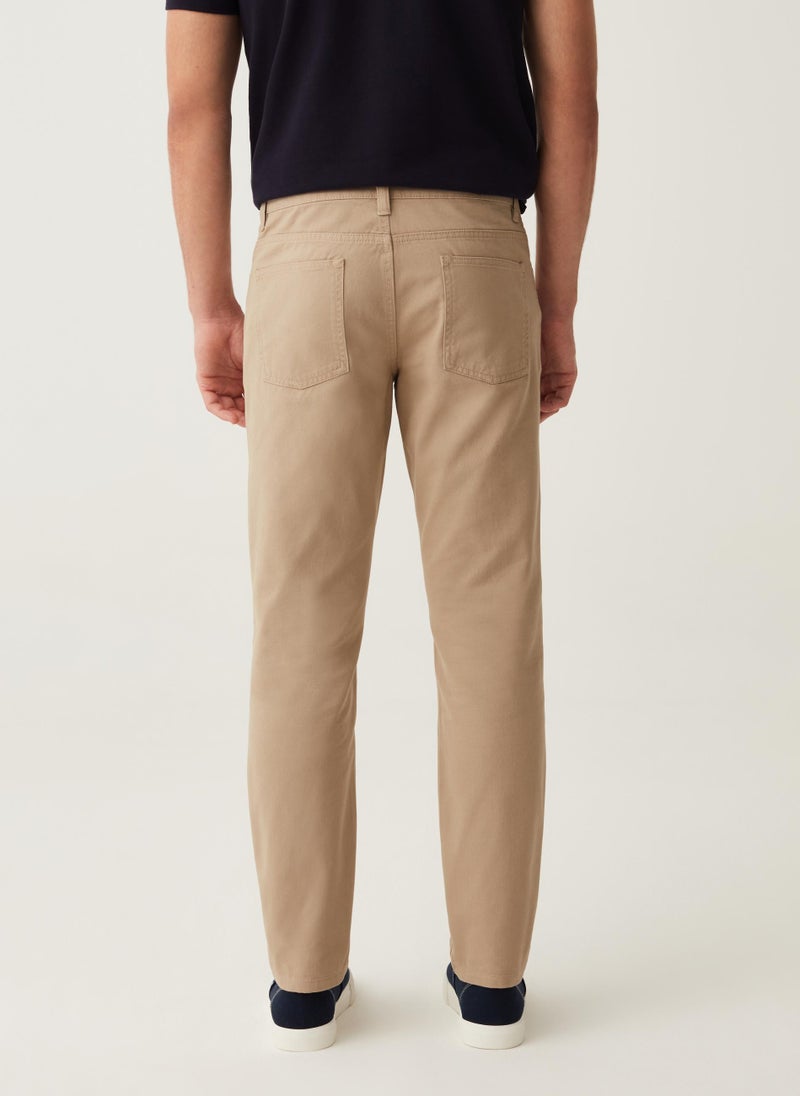 Regular-fit trousers with five pockets