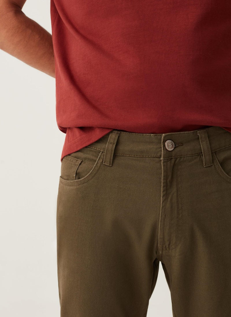 Regular-fit trousers with five pockets