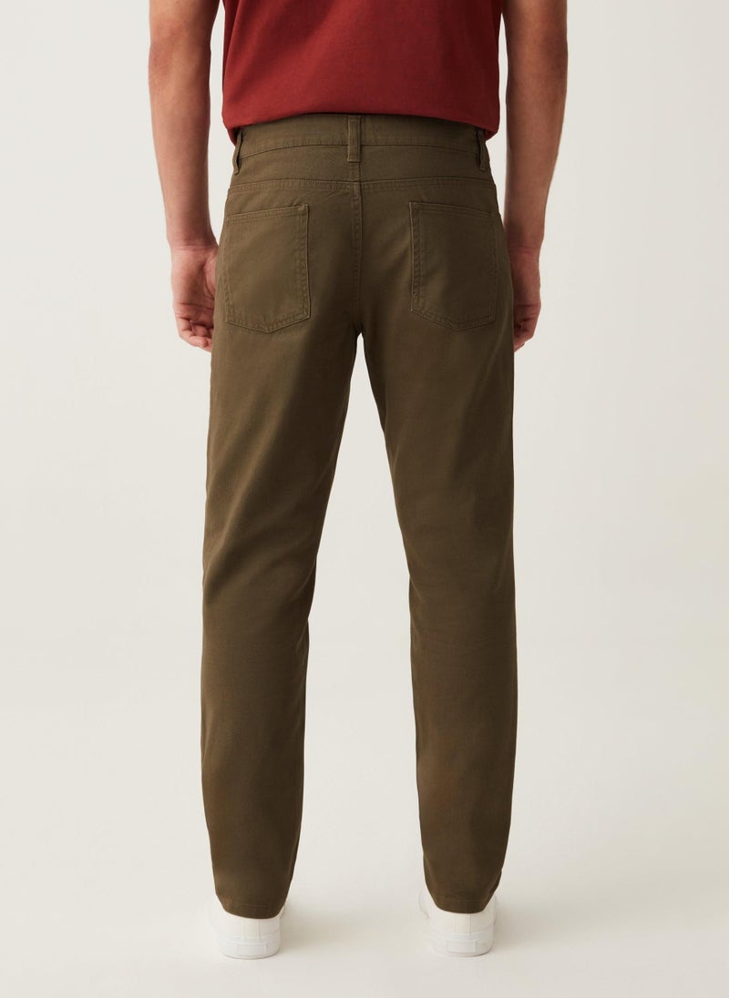 Regular-fit trousers with five pockets