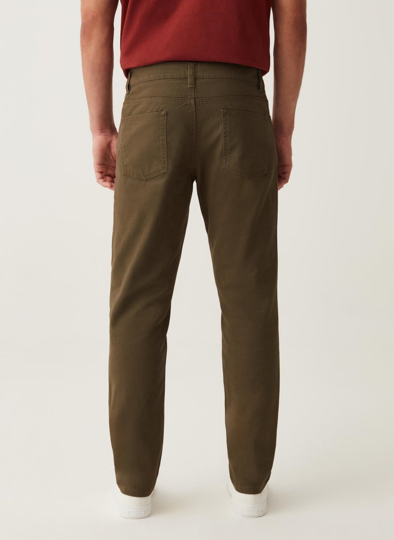 Regular-fit trousers with five pockets