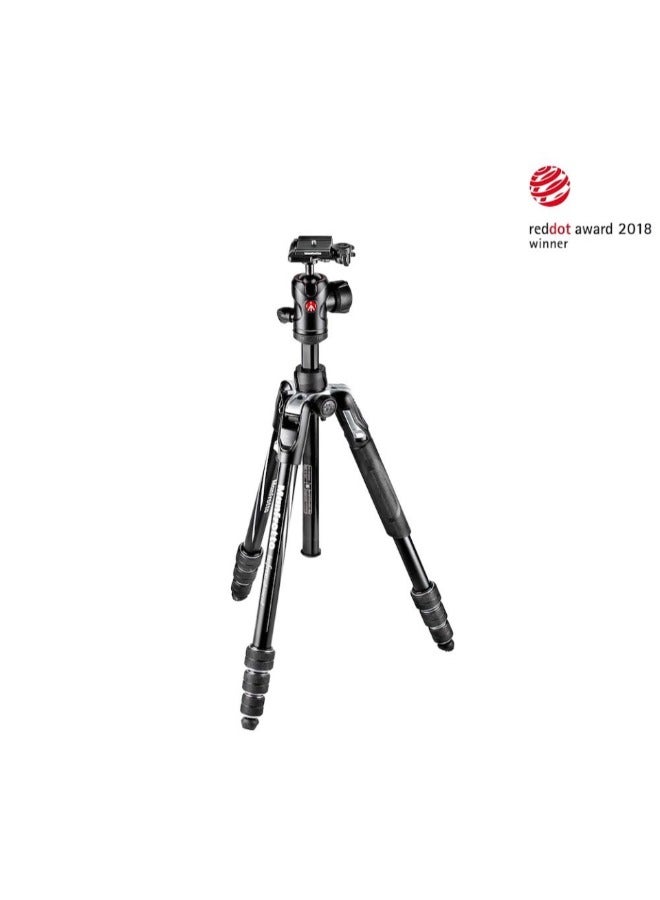 Manfrotto Befree Advanced Travel Aluminum Tripod with Ball Head (Twist Locks, Black)