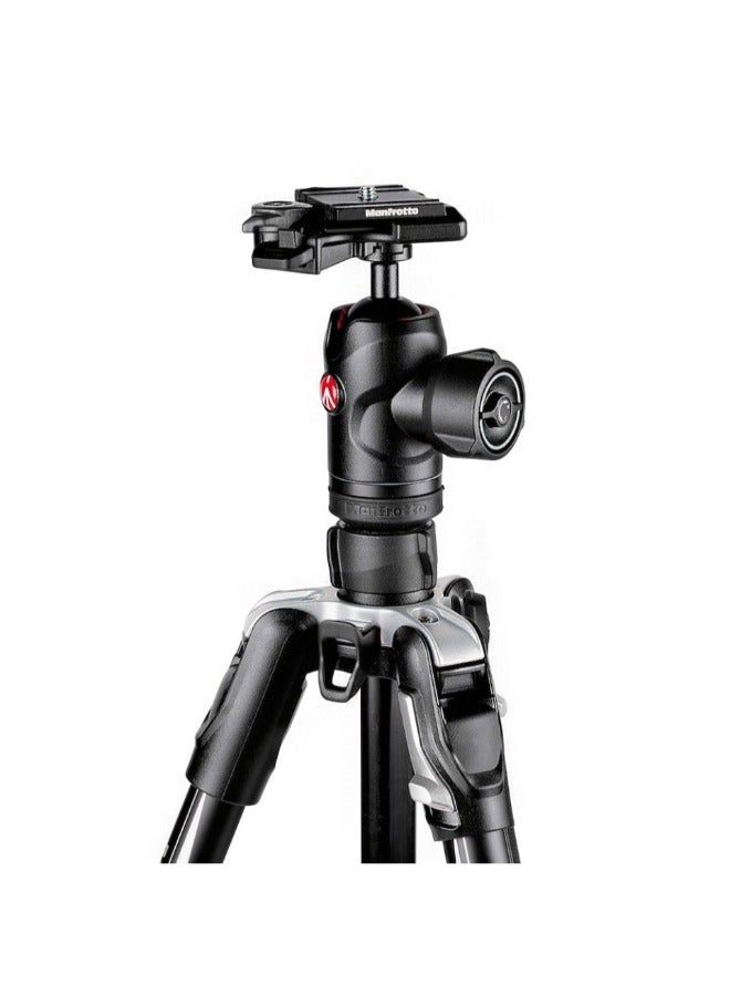 Manfrotto Befree Advanced Travel Aluminum Tripod with Ball Head (Twist Locks, Black)