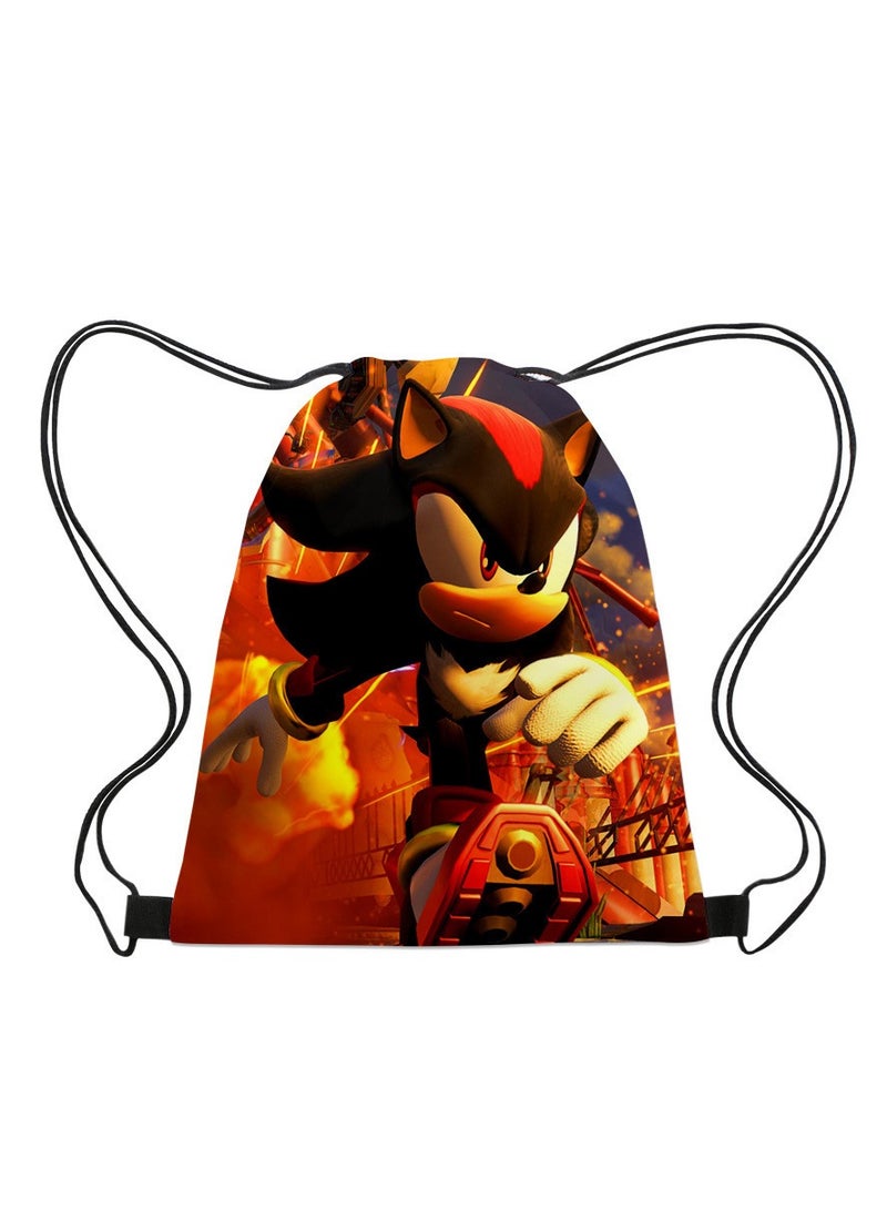 Sonic Portable Drawstring Bag Backpack 35*45cm