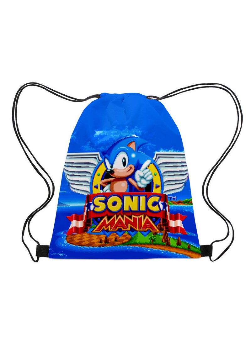 Sonic Portable Drawstring Bag Backpack 35*45cm