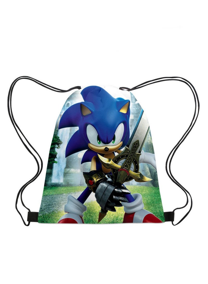 Sonic Portable Drawstring Bag Backpack 35*45cm