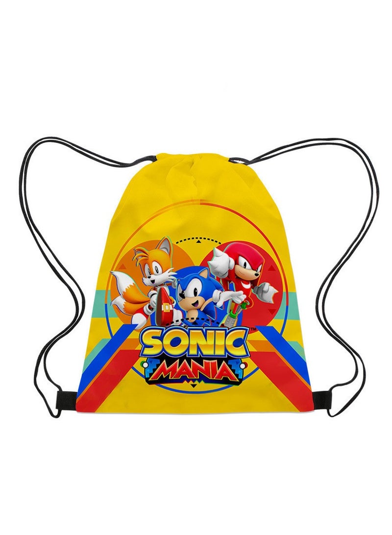 Sonic Portable Drawstring Bag Backpack 35*45cm