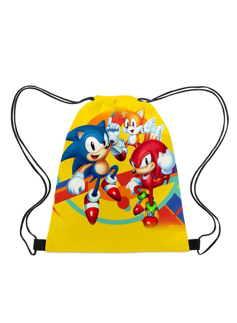 Sonic Portable Drawstring Bag Backpack 35*45cm