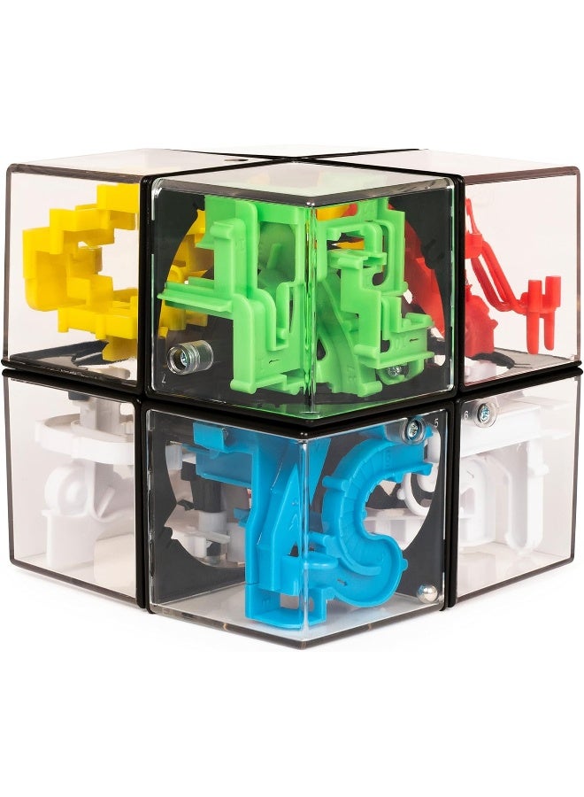 Spin Master Games Rubik’s Perplexus Hybrid 2 x 2, Challenging Puzzle Maze Skill Game, for Adults and Kids Ages 8 and Up