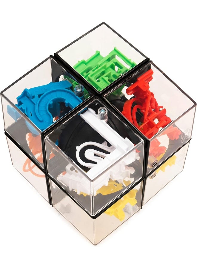 Spin Master Games Rubik’s Perplexus Hybrid 2 x 2, Challenging Puzzle Maze Skill Game, for Adults and Kids Ages 8 and Up