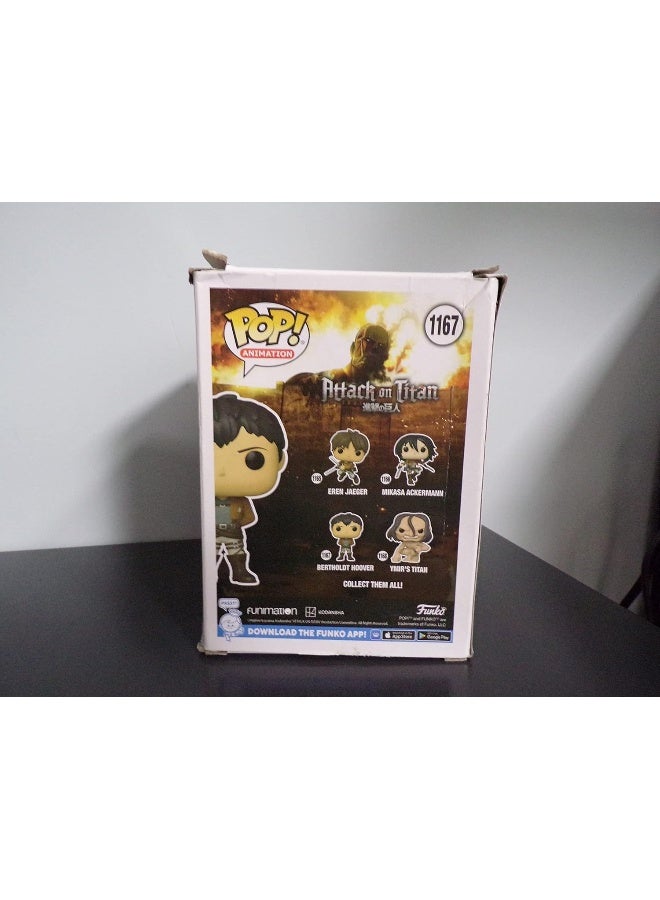 Funko Pop! Animation: Attack on Titan - Bertholdt Hoover - Collectable Vinyl Figure - Gift Idea - Official Merchandise - Toys for Kids & Adults - Anime Fans - Model Figure for Collectors and Display