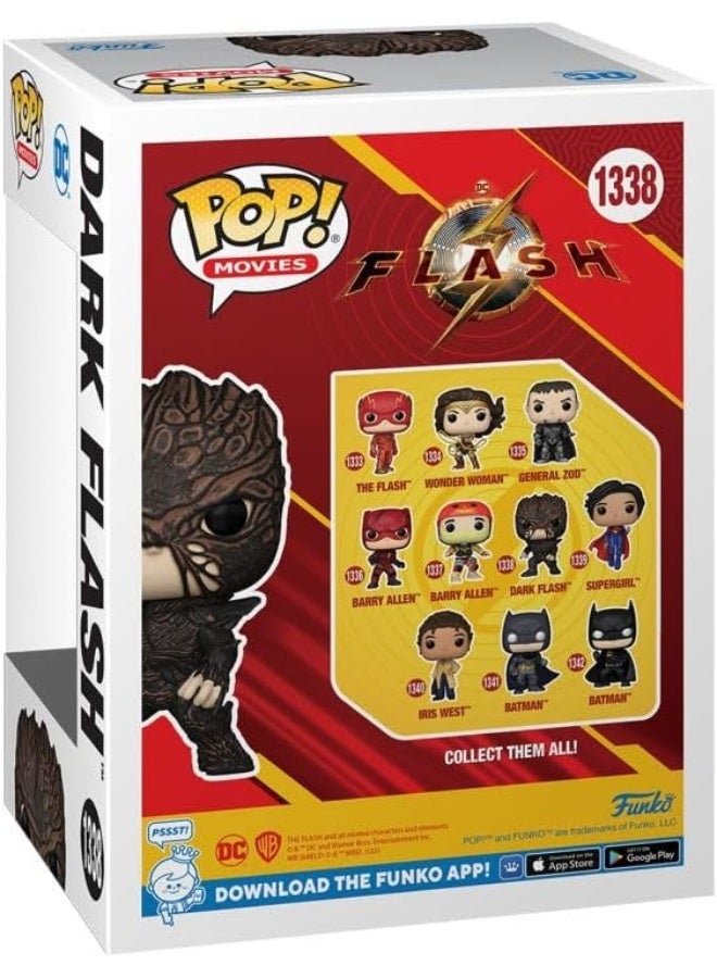 Funko Pop! Movies: DC - the Flash - Dark Flash - DC Comics - Collectable Vinyl Figure - Gift Idea - Official Merchandise - Toys for Kids & Adults - Comic Books Fans - Model Figure for Collectors