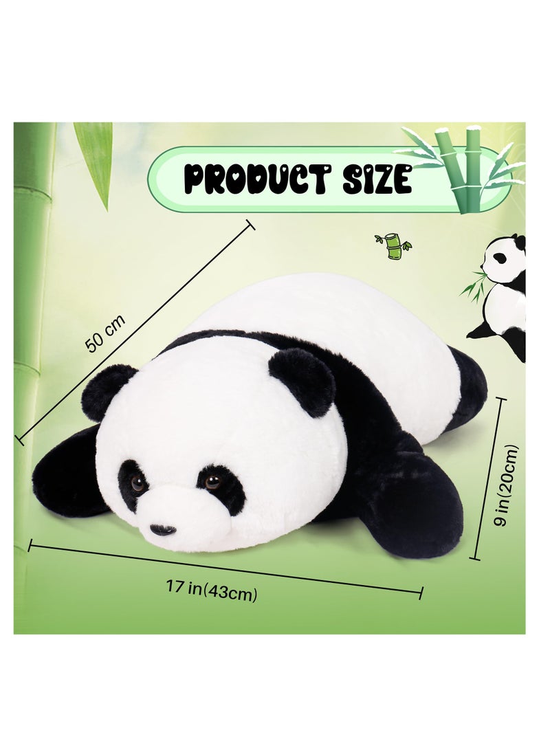 Adorable Large Panda Plush Toy, Soft and Cuddly Stuffed Animal for Kids, Perfect Gift for Boys and Girls