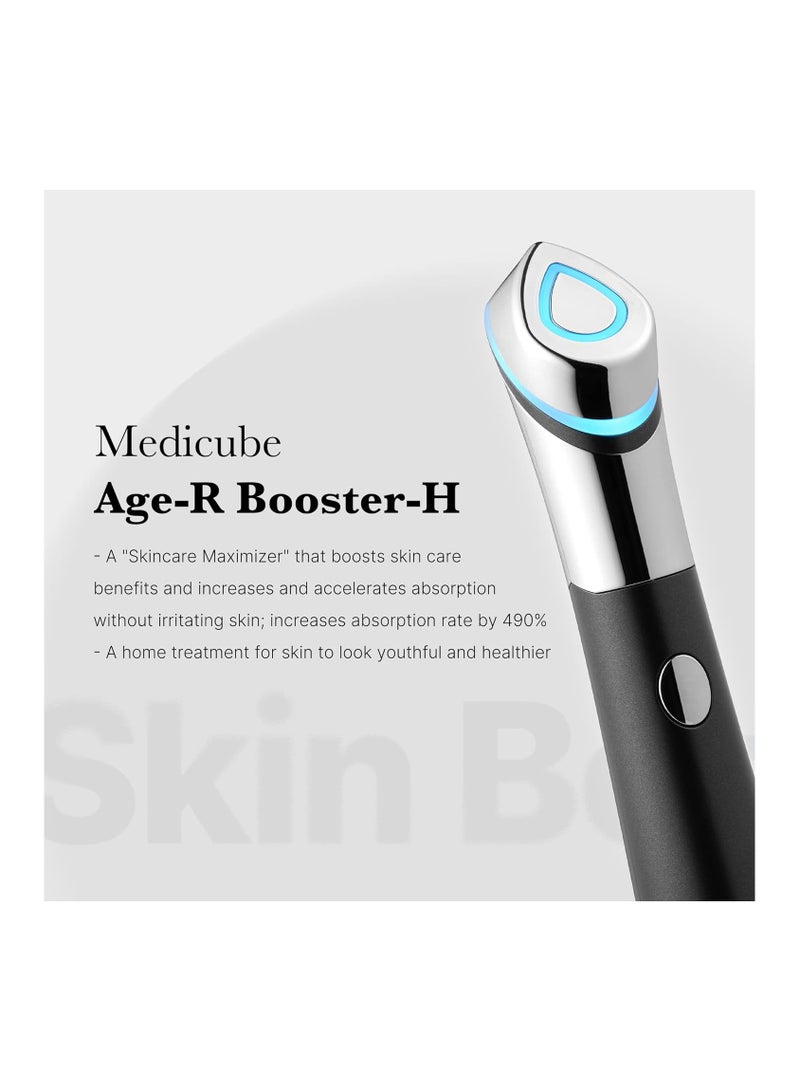 Medicube Age-R Booster H - a Facial Treatment Device for Maximizing and Boosting Skin Care Absorption - Deep Hydration, Natural Glow - Korean Skin Care