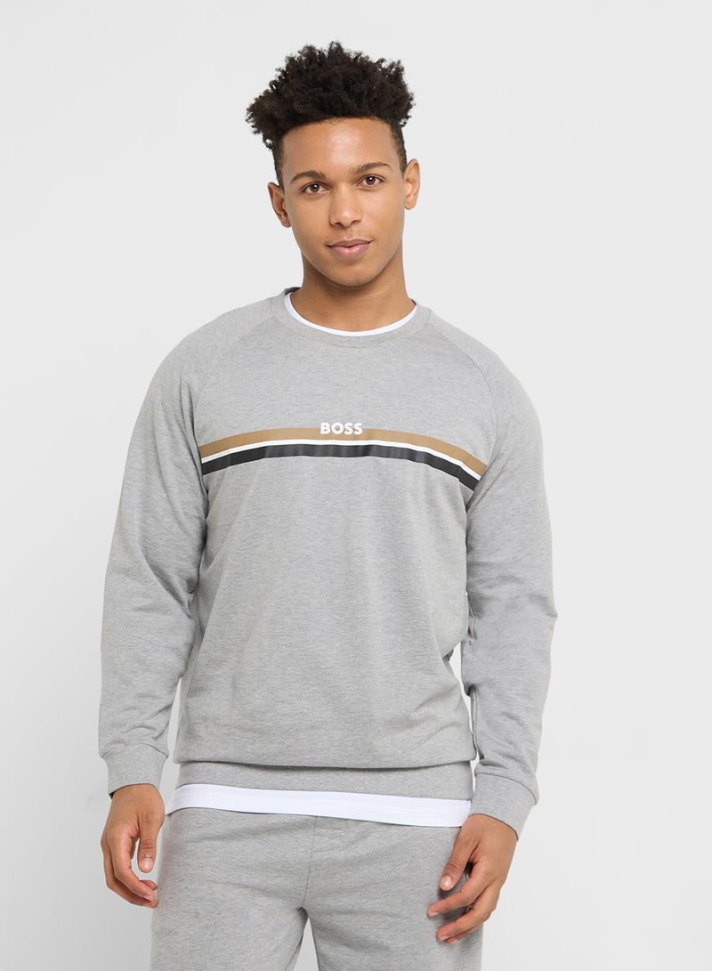 Logo Crew Neck Sweatshirt