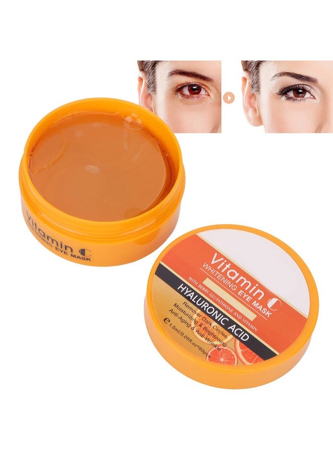 Vitamin C Eye Pads For Dark Circles Puffy Eyes Wrinkles Eye Bag Anti Wrinkles Eye Patches Moisturising Firming Eye Mask Dark Circles Care Eye Gel Pads