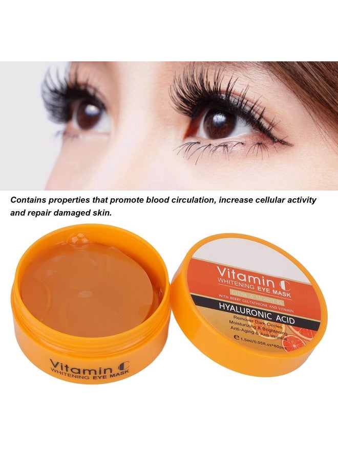 Vitamin C Eye Pads For Dark Circles Puffy Eyes Wrinkles Eye Bag Anti Wrinkles Eye Patches Moisturising Firming Eye Mask Dark Circles Care Eye Gel Pads