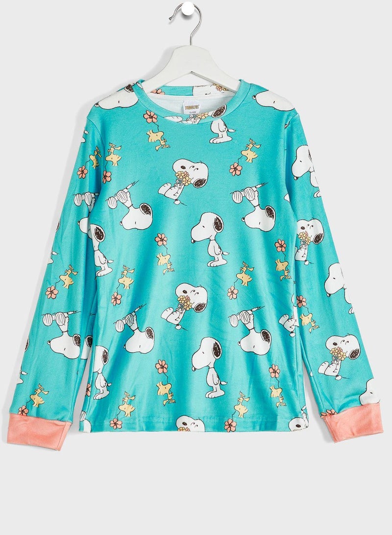 Youth Snoopy Pyjama Set