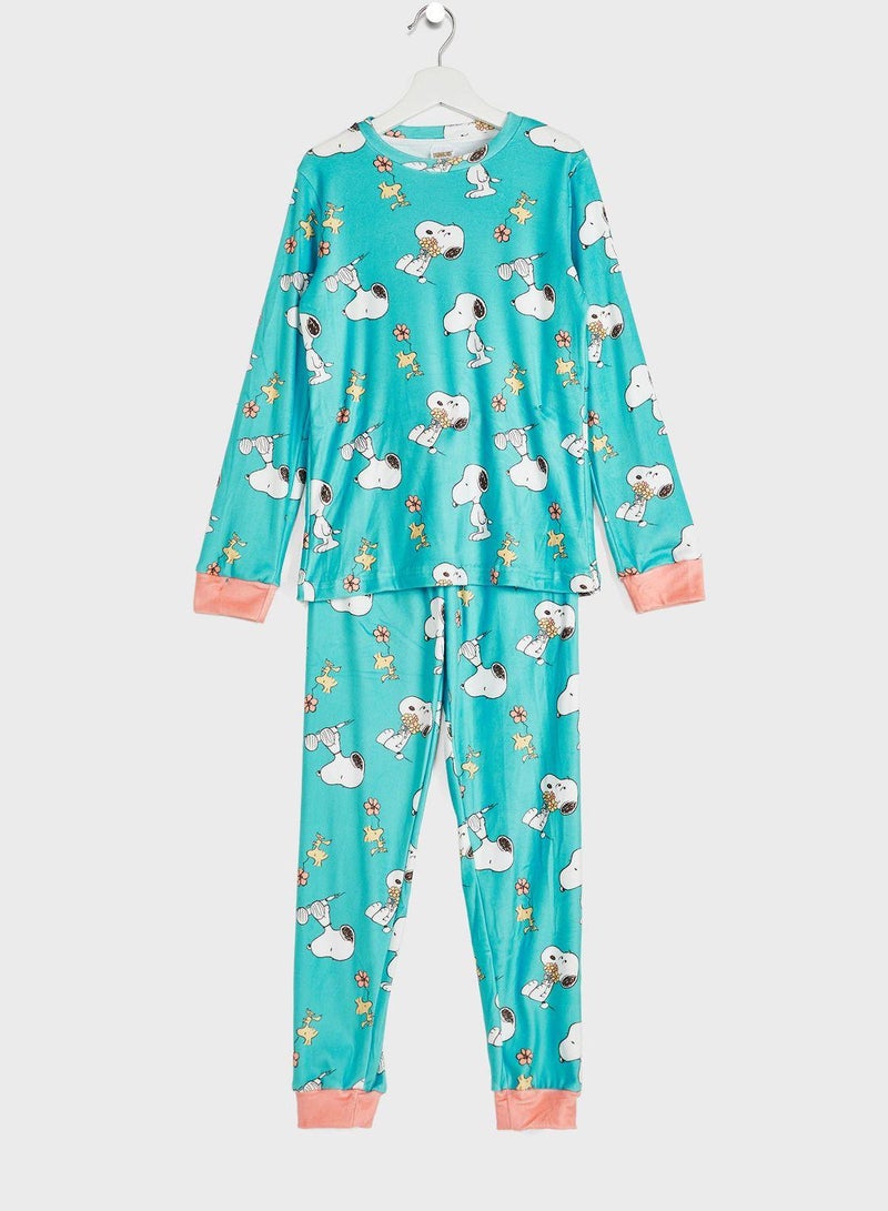 Youth Snoopy Pyjama Set